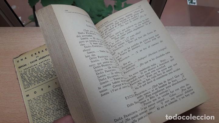 Libros de segunda mano: LA COMEDIA NUEVA O EL CAF&Eacute;/EL S&Iacute; DE LAS NI&Ntilde;AS. Morat&iacute;n. (Austral 335) - Foto 3