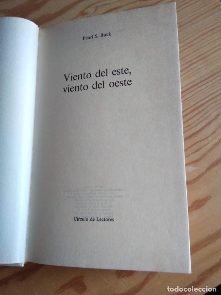 Libros de segunda mano: VIENTO DEL ESTE, VIENTO DEL OESTE. PEARL S. BUCK. 1968 - Foto 2