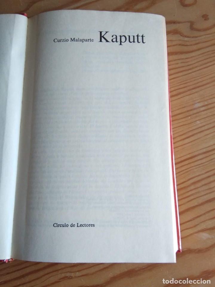 Libros de segunda mano: KAPUTT. CURZIO MALAPARTE. 1959 - Foto 2