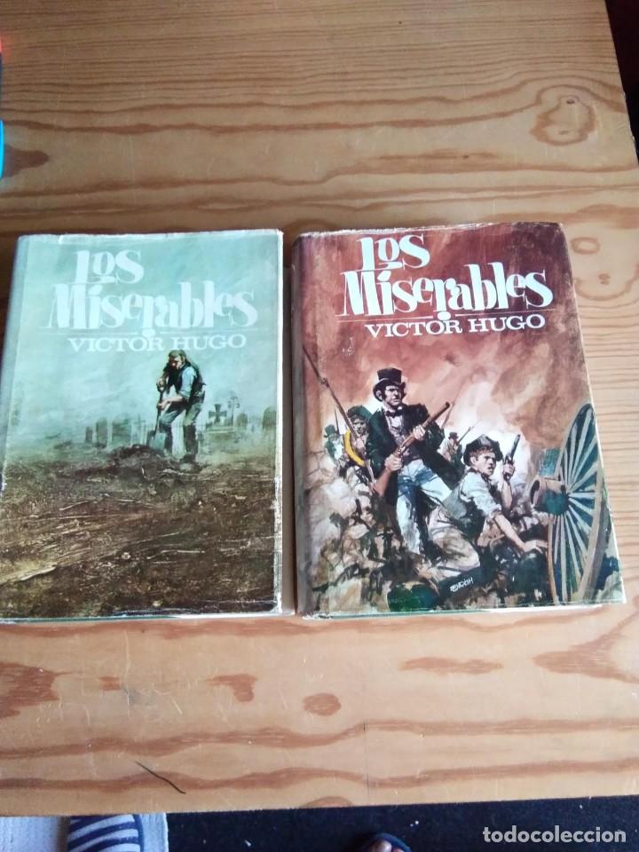 Libros de segunda mano: LOS MISERABLES. VICTOR HUGO. TOMO I y II. 1967 - Foto 1