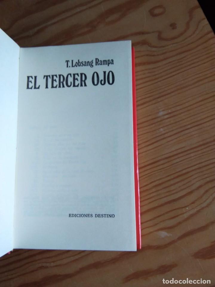 Libros de segunda mano: EL TERCER OJO. T.LOBSANG RAMPA 1973 - Foto 2