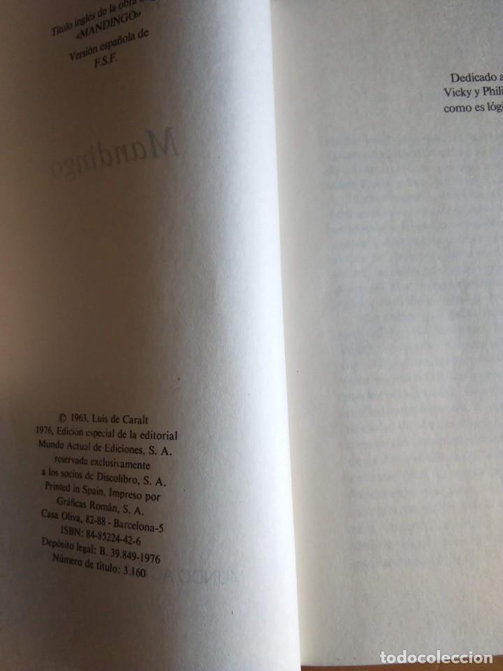 Libros de segunda mano: MANDINGO. KYLE ONSTOTT. 1976 - Foto 3