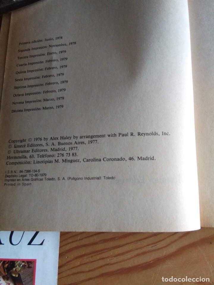 Libros de segunda mano: RA&Iacute;CES. ALEX HALEY. 1979 - Foto 3