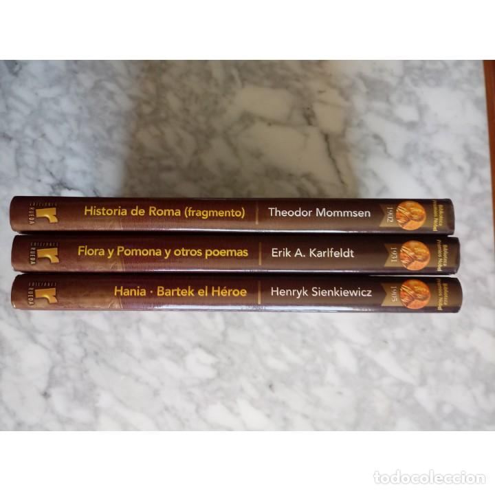 Libros de segunda mano: COLECCI&Oacute;N BIBLIOTECA PREMIOS NOBEL . 3 TOMOS. EDICIONES RUEDA - Foto 2