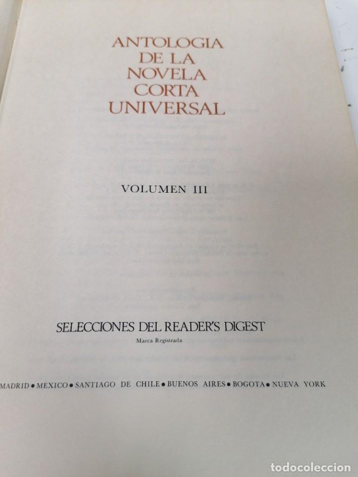 Libros de segunda mano: Antolog&iacute;a de la novela corta UNIVERSAL. III. Readers Digest. - Foto 2