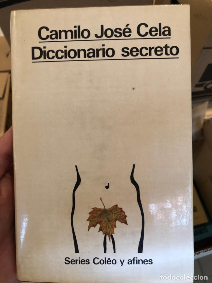 Libros de segunda mano: Diccionario Secreto. Camilo Jos&eacute; Cela. - Foto 1