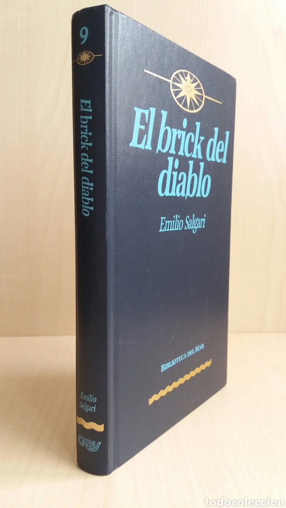 Libros de segunda mano: El brick del diablo. Emilio Salgari. Ediciones Orbis, biblioteca del mar 9, 1988. - Foto 3