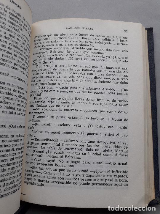 Libros de segunda mano: Las Dos Dianas. Alejandro Dumas. A&ntilde;o 1969. - Foto 3