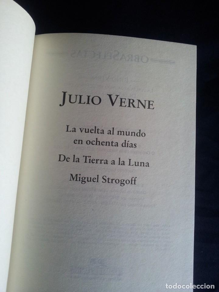 Libros de segunda mano: JULIO VERNE - OBRAS SELECTAS - EDIMAT LIBROS 2000 - Foto 3