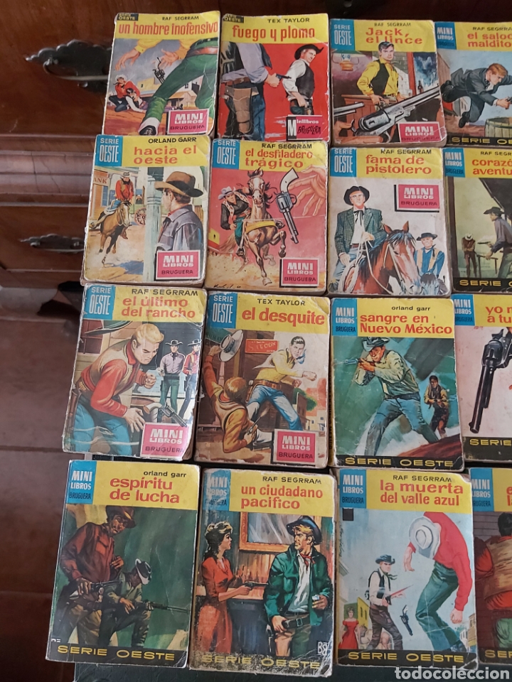 Libros de segunda mano: Treinta y tres mini libros Bruguera. Serie Oeste. - Foto 2