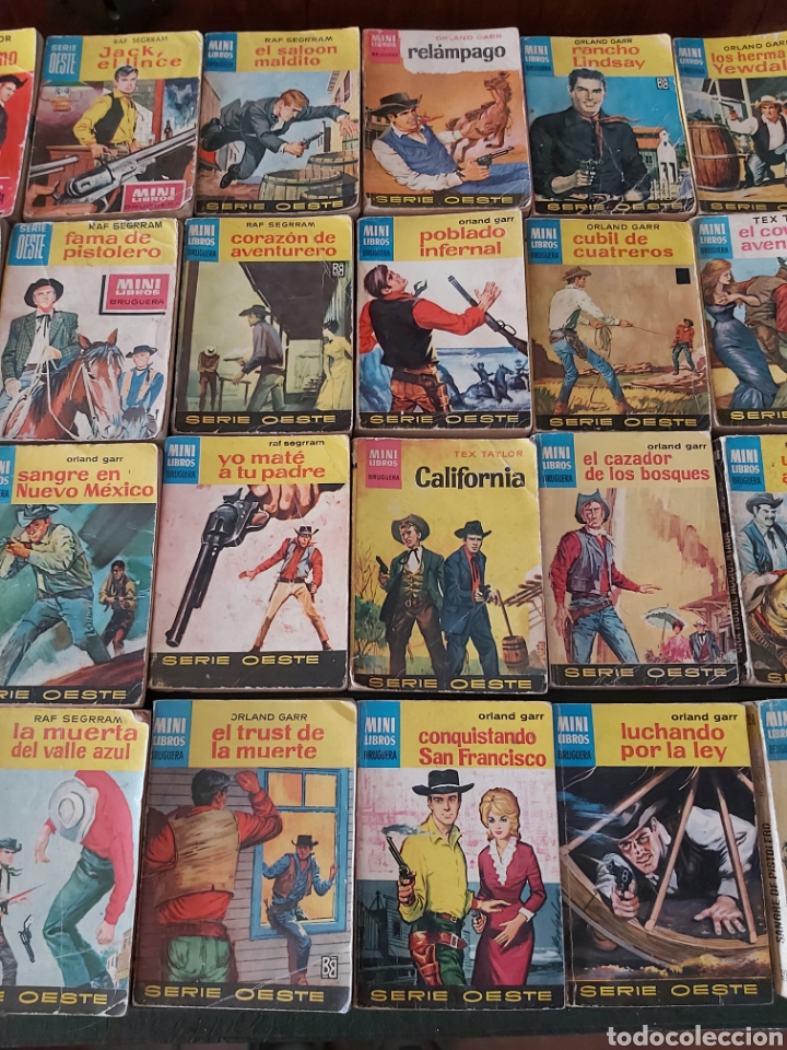 Libros de segunda mano: Treinta y tres mini libros Bruguera. Serie Oeste. - Foto 3