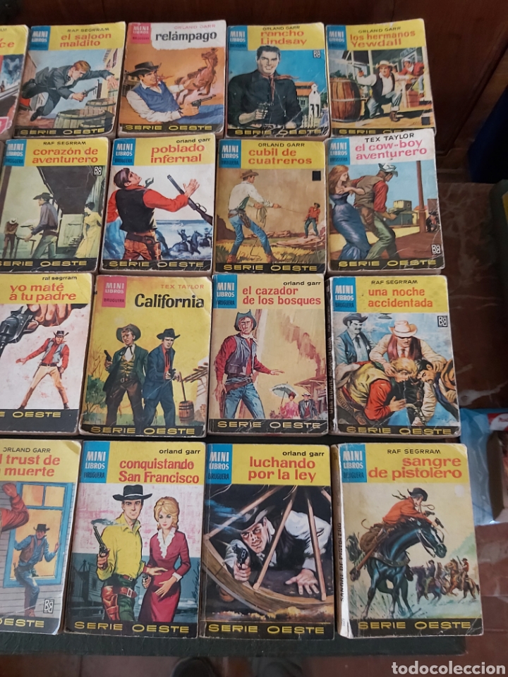 Libros de segunda mano: Treinta y tres mini libros Bruguera. Serie Oeste. - Foto 4