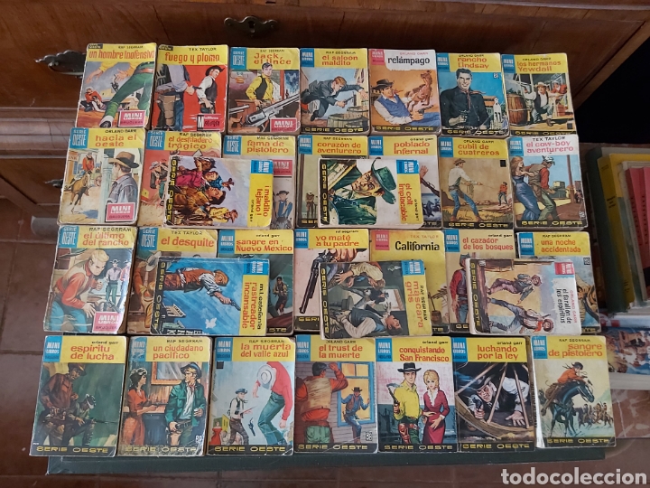 Libros de segunda mano: Treinta y tres mini libros Bruguera. Serie Oeste. - Foto 1
