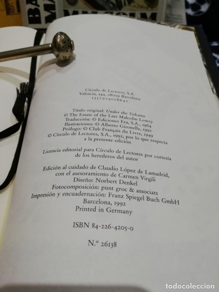 Libros de segunda mano: BAJO EL VOLC&Aacute;N. MALCOLM LOWRY. C&Iacute;RCULO DE LECTORES. - Foto 17