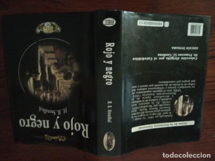 Libros de segunda mano: ROJO Y NEGRO - H. B STENDHAL . - Foto 2