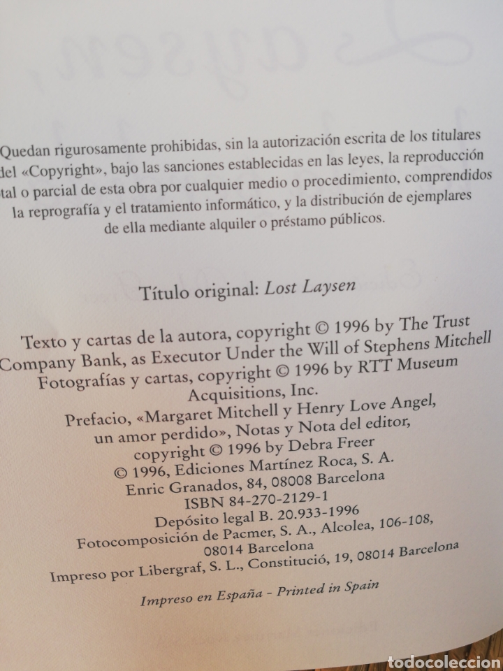 Libros de segunda mano: Laysen,la isla p&eacute;rdida. Mart&iacute;nez Roca - Foto 3