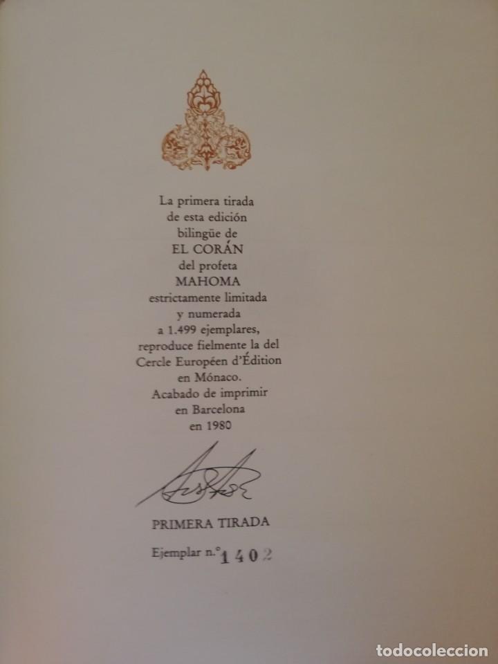 Libros de segunda mano: C&Iacute;RCULO DEL BIBLI&Oacute;FILO. EL CORAN. - Foto 18