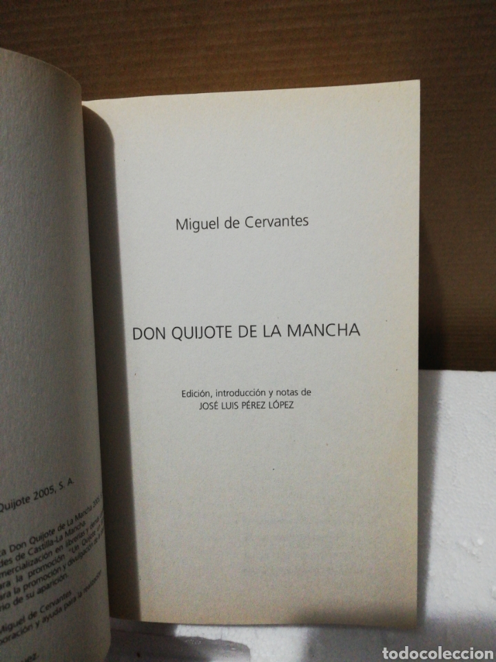 Libros de segunda mano: El ingenioso Hidalgo Don Quijote de la Mancha. Editorial IV centenario - Foto 3