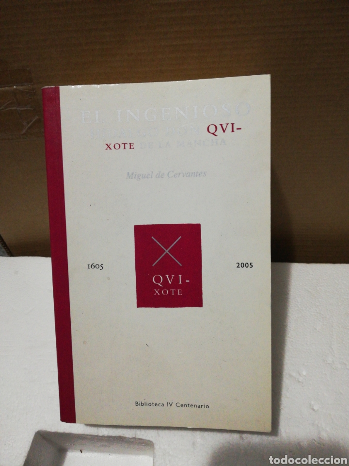 Libros de segunda mano: El ingenioso Hidalgo Don Quijote de la Mancha. Editorial IV centenario - Foto 1