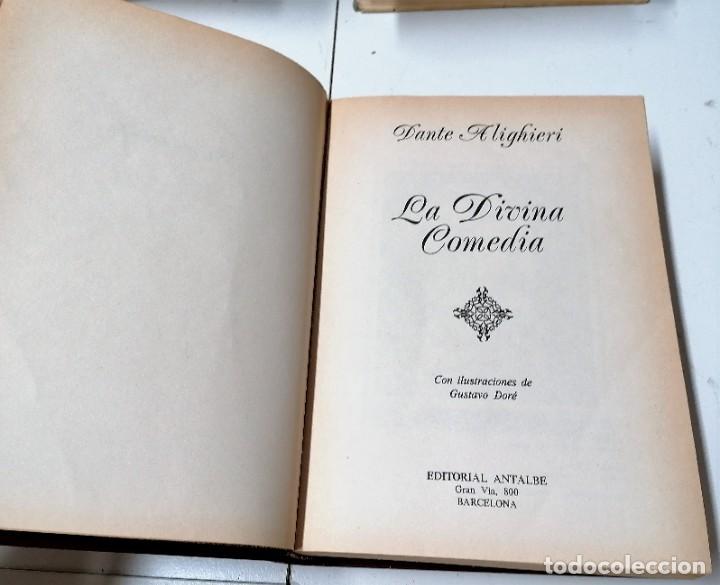 Libros de segunda mano: . Dante, La divina comedia, Editorial Antalbe, Barcelona, 1980 - Foto 4