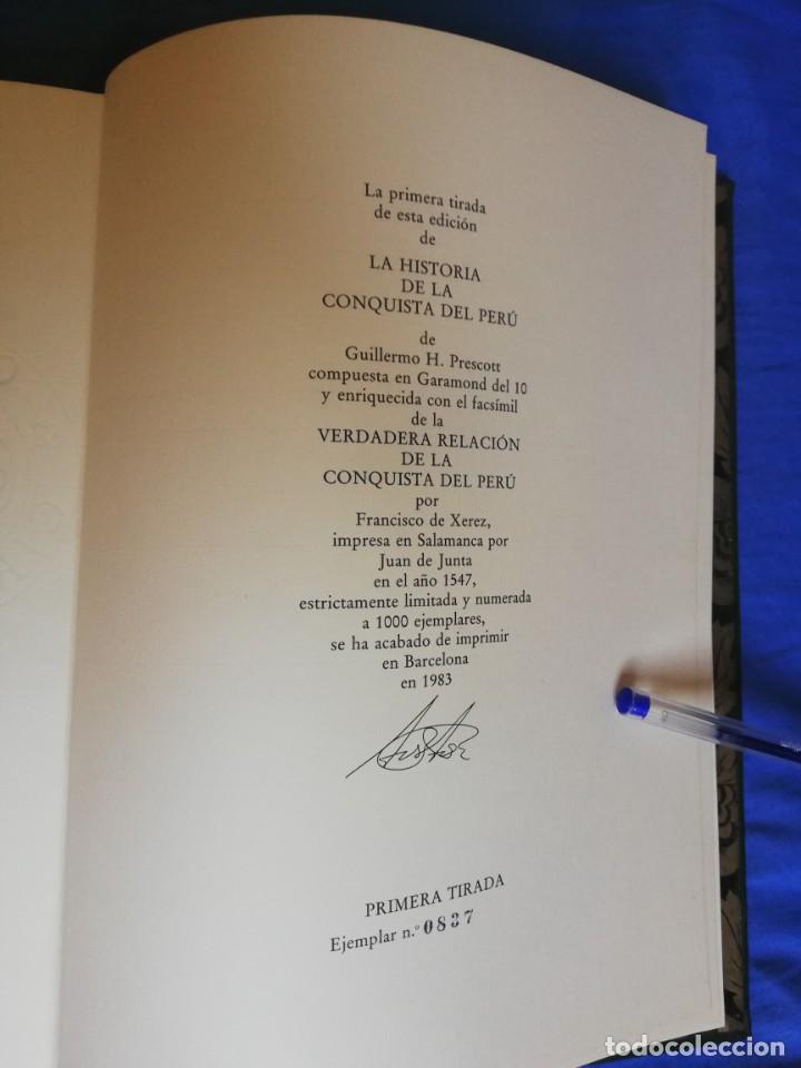Libros de segunda mano: C&Iacute;RCULO DEL BIBLI&Oacute;FILO. LA CONQUISTA DEL PER&Uacute;. - Foto 17