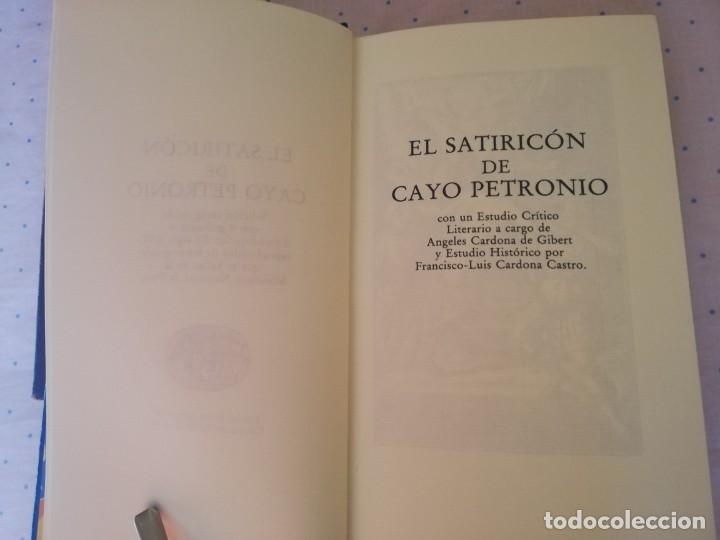 Libros de segunda mano: C&Iacute;RCULO DEL BIBLI&Oacute;FILO. EL SATIRIC&Oacute;N. - Foto 9