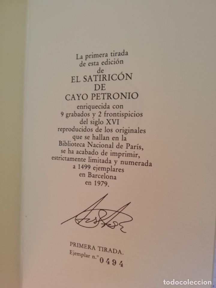 Libros de segunda mano: C&Iacute;RCULO DEL BIBLI&Oacute;FILO. EL SATIRIC&Oacute;N. - Foto 15