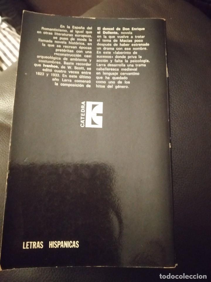 Libros de segunda mano: El doncel de Don Enrique el Doliente. M.J. de Larra. - Foto 2