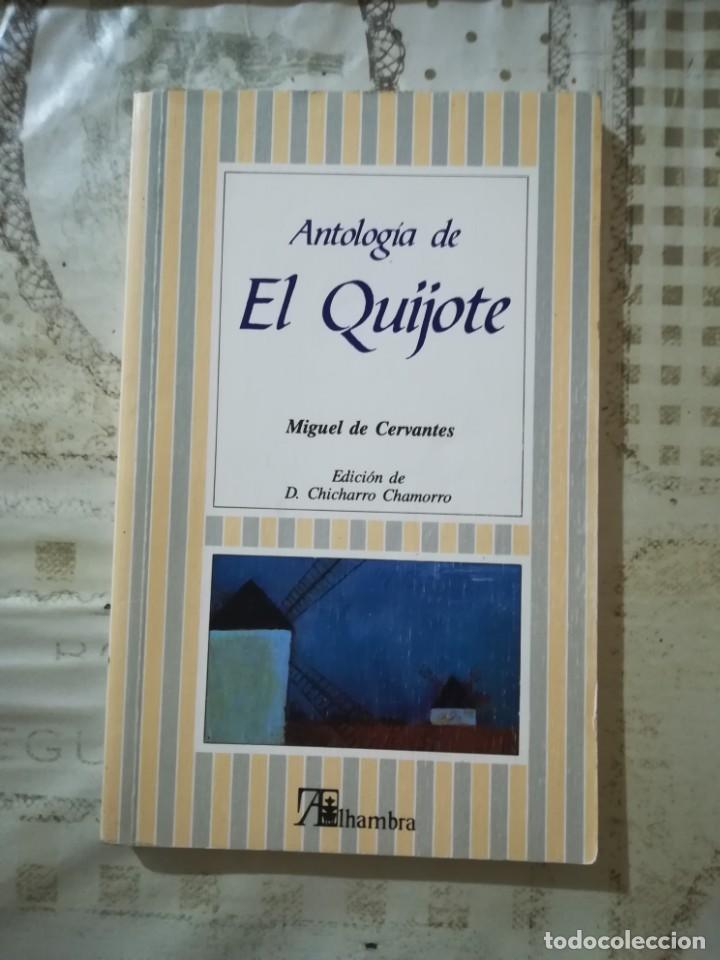 Libros de segunda mano: Antolog&iacute;a de El Quijote - Edici&oacute;n de D. Chicharro Chamorro - Foto 1