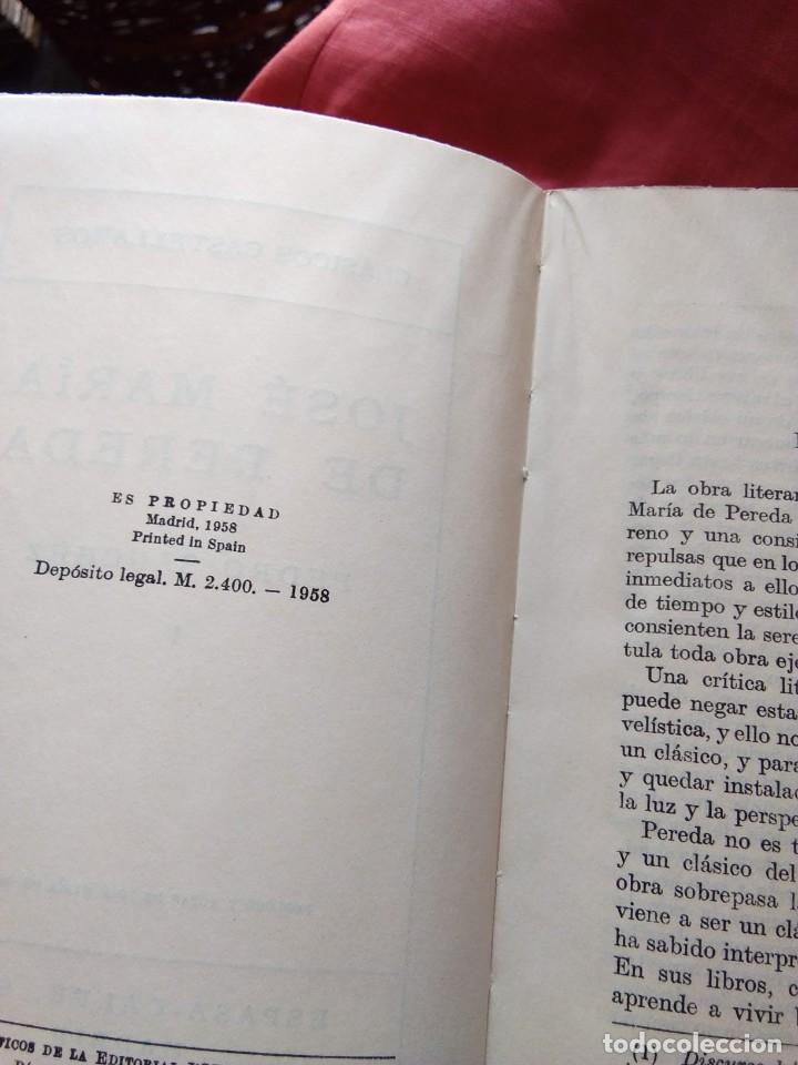 Libros de segunda mano: JOS&Eacute; MARIA DE PEREDA. PEDRO SANCHEZ I - 1958 - Foto 3