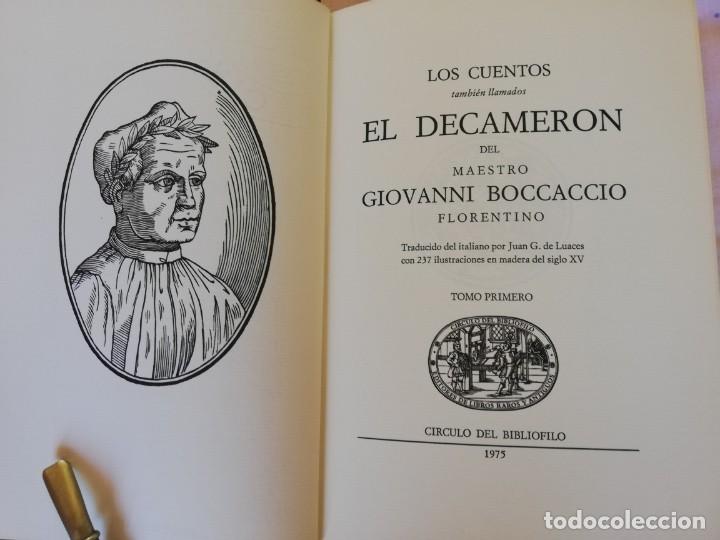 Libros de segunda mano: C&Iacute;RCULO DEL BIBLI&Oacute;FILO DECAMERON - Foto 8