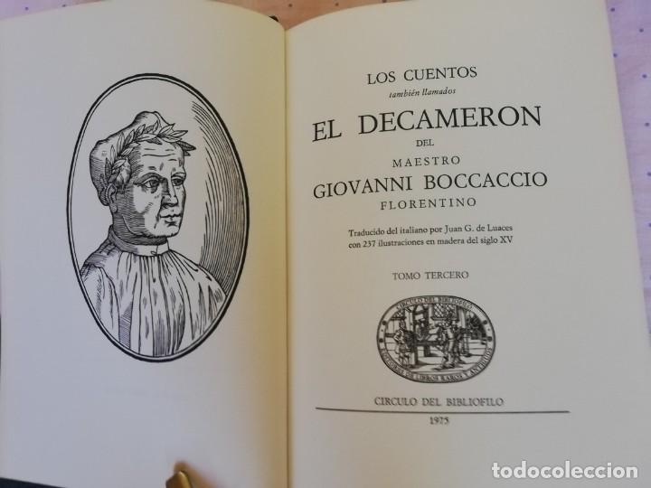 Libros de segunda mano: C&Iacute;RCULO DEL BIBLI&Oacute;FILO DECAMERON - Foto 20
