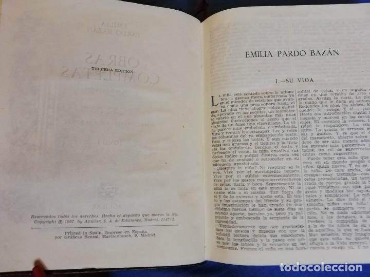 Libros de segunda mano: AGUILAR OBRAS ETERNAS. PARDO BAZAN - Foto 12