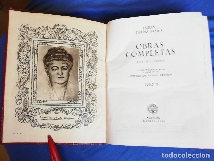 Libros de segunda mano: AGUILAR OBRAS ETERNAS. PARDO BAZAN - Foto 17