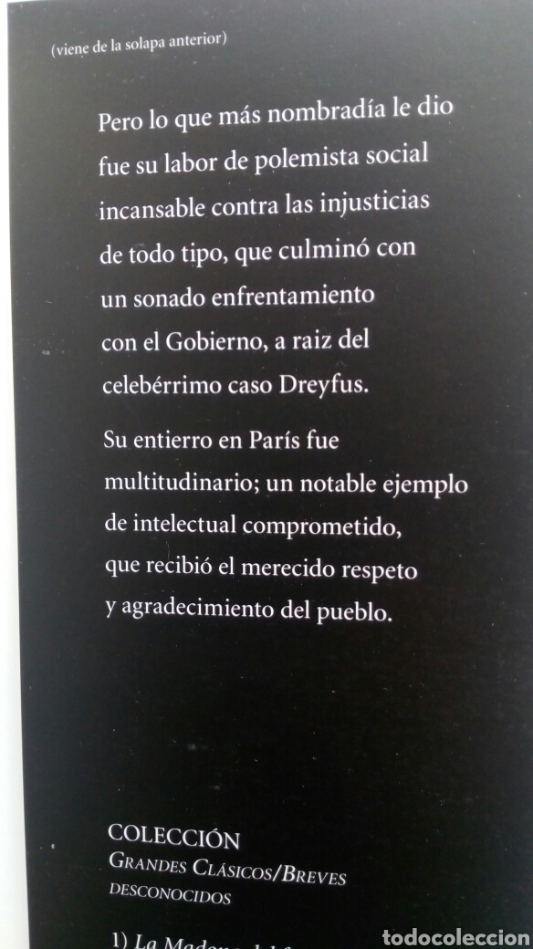 Libros de segunda mano: Jacques Damour y la Comuna de Par&iacute;s. El duelo. &Eacute;mile Zola. - Foto 4