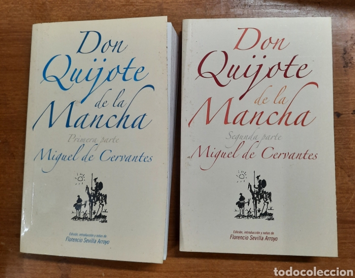 Libros de segunda mano: Don Quijote de la Mancha - Miguel de Cervantes. Dos tomos - Foto 1