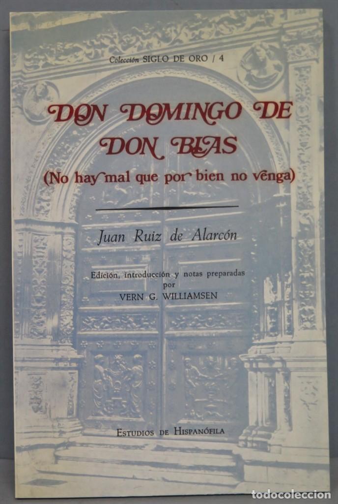 Libros de segunda mano: DON DOMINGO DE DON BLAS. RUIZ DE ALARCON - Foto 1