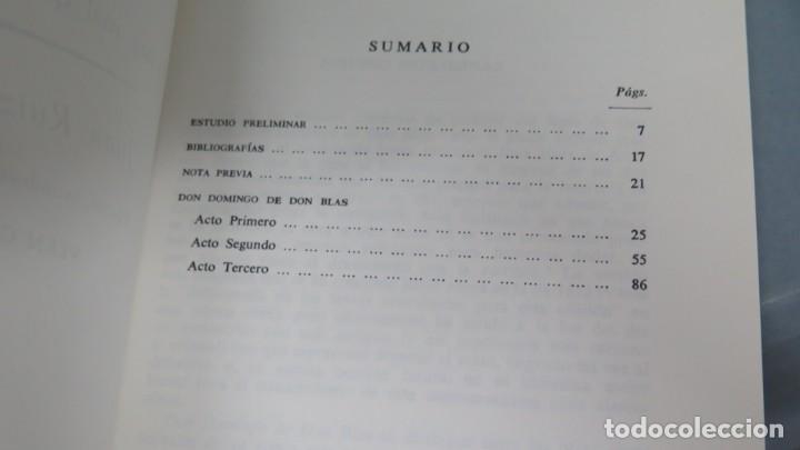 Libros de segunda mano: DON DOMINGO DE DON BLAS. RUIZ DE ALARCON - Foto 3