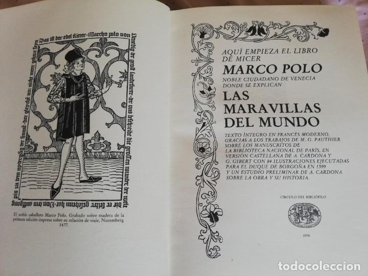 Libros de segunda mano: C&Iacute;RCULO DEL BIBLI&Oacute;FILO MARCO POLO - Foto 9