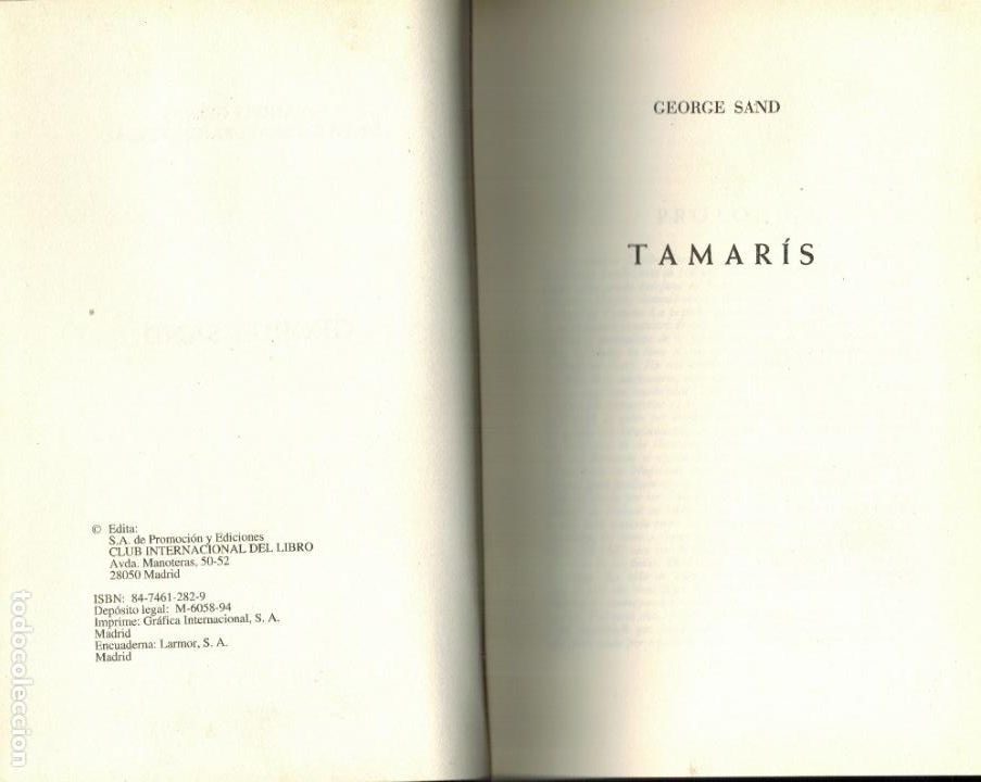 Libros de segunda mano: TAMAR&Iacute;S - Foto 1