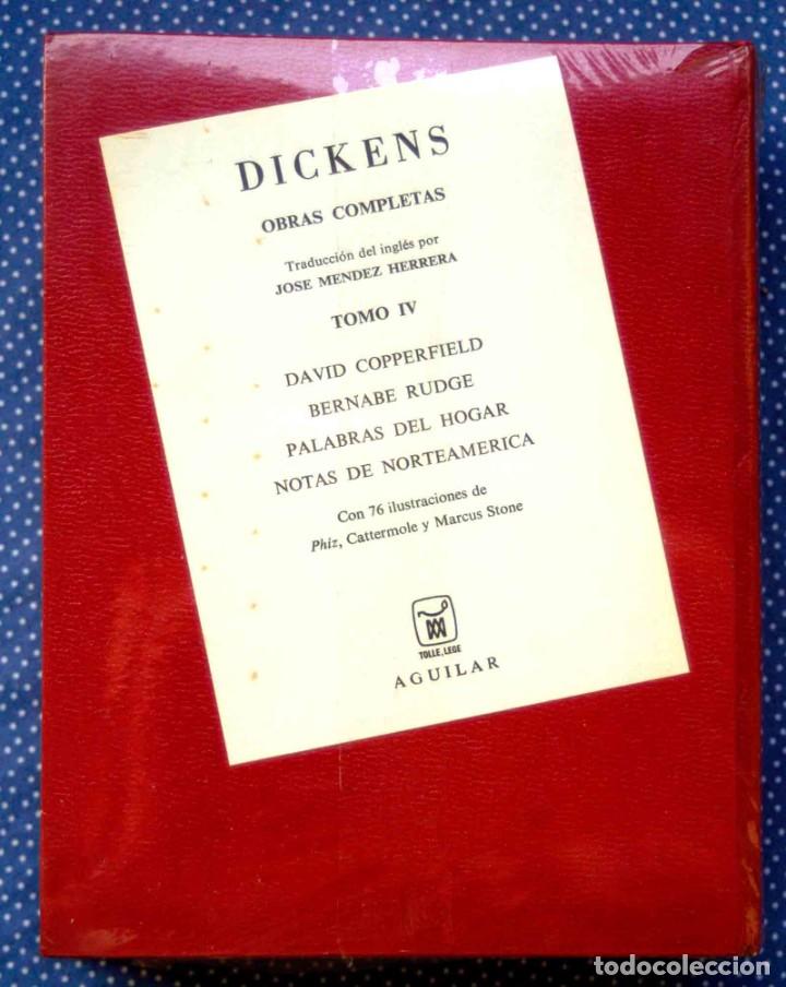 Libros de segunda mano: OBRAS COMPLETAS DE CHARLES DICKENS (T 4). AGUILAR ETERNOS. - Foto 2