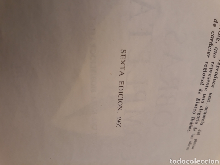 Libros de segunda mano: Blasco Iba&ntilde;ez. Obras completas. 3 tomos. - Foto 6