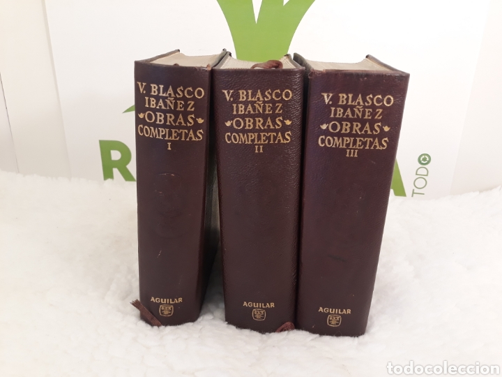 Libros de segunda mano: Blasco Iba&ntilde;ez. Obras completas. 3 tomos. - Foto 1