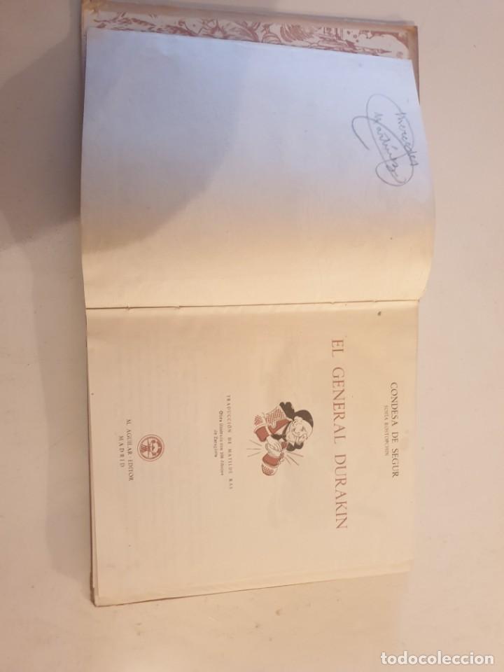 Libros de segunda mano: EL GENERAL DURAKIN - CONDESA DE SEGUR -M. AGUILAR - Foto 3