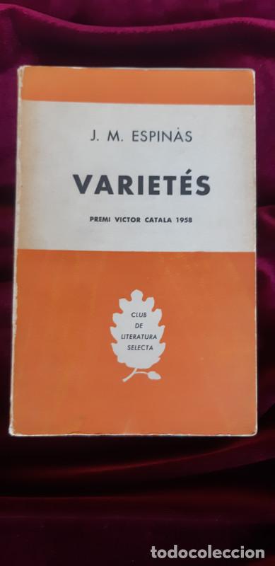 Libros de segunda mano: VARIET&Eacute;S - Josep Maria Espin&agrave;s - Selecta 1958 - Foto 1