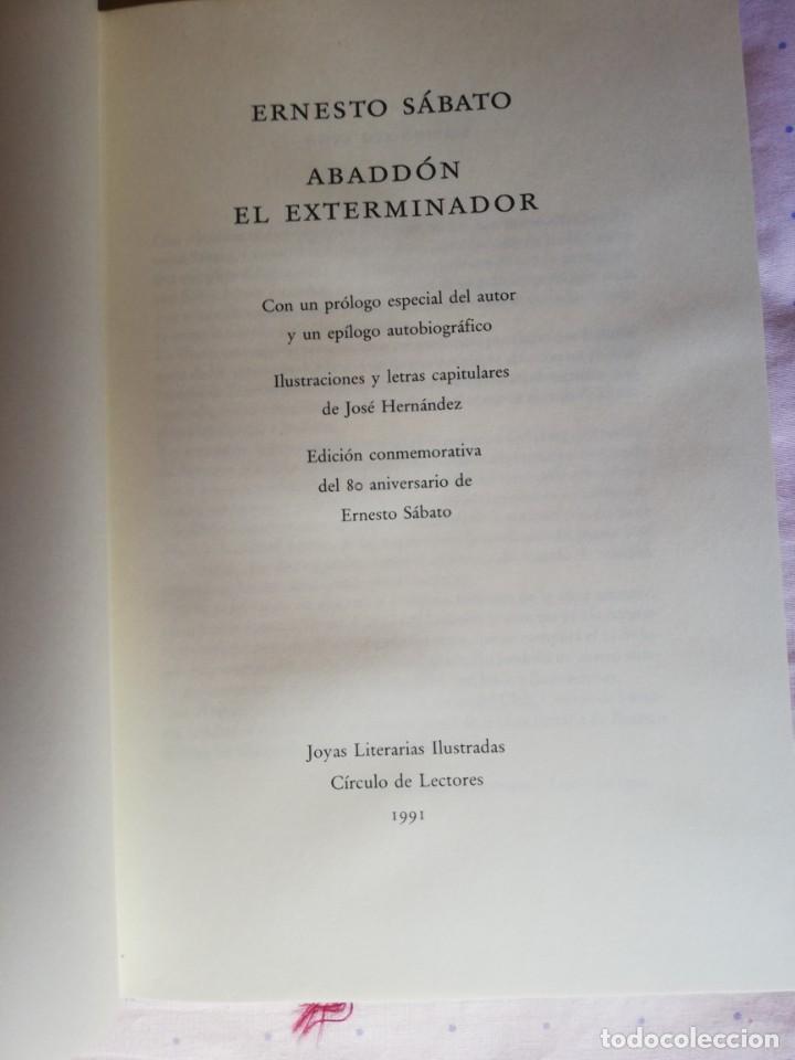 Libros de segunda mano: ERNESTO S&Aacute;BATO C&Iacute;RCULO DE LECTORES - Foto 35