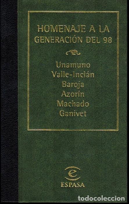 Libros de segunda mano: HOMENAJE A LA GENERACI&Oacute;N DEL 98 - Foto 1