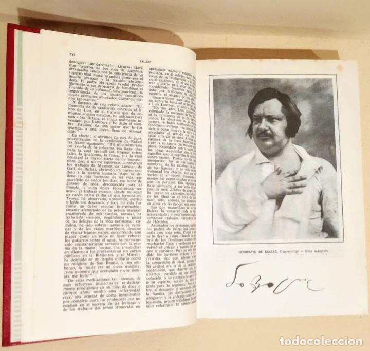 Libros de segunda mano: LA COMEDIA HUMANA DE HONOR&Eacute; DE BALZAC. EDICI&Oacute;N DE 1972 - Foto 2