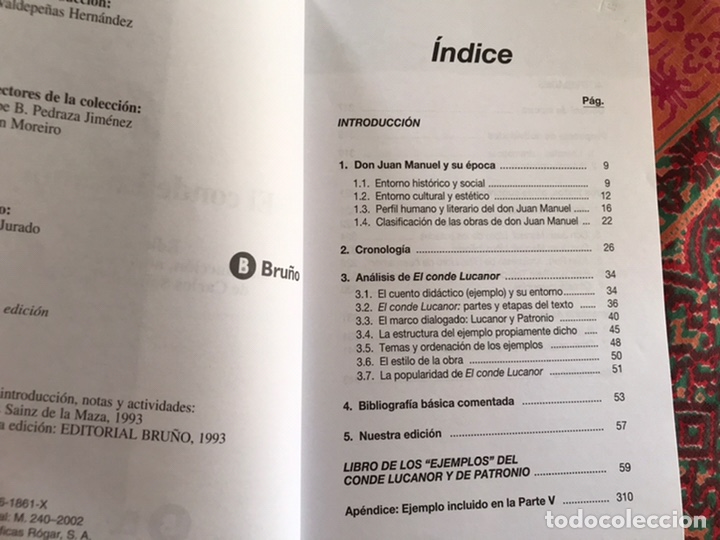 Libros de segunda mano: El conde Lucanor. Bru&ntilde;o - Foto 3