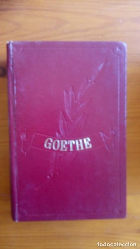 Libros de segunda mano: &rdquo;Obras Inmortales&rdquo;, Goethe. Edit.: E. D. A. F. - Foto 1
